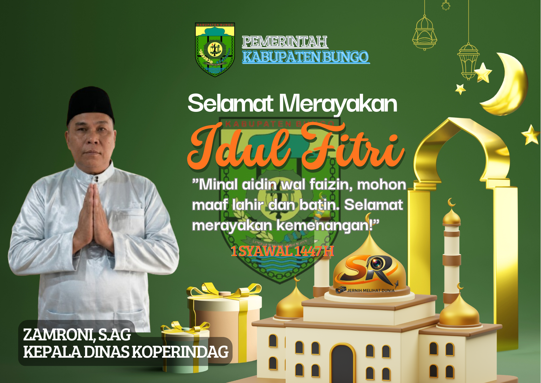 Jamroni kadis Disperindag Bungo